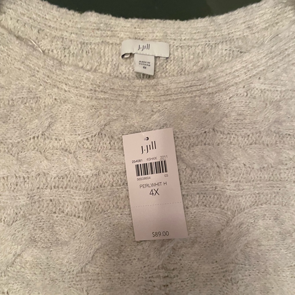 *NEW* WITH TAGS [BUNDLE] Three J Jill Sweaters 4X